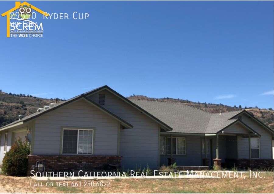 29550 Ryder Cup Ln, Tehachapi, CA 93561 House Rental in Tehachapi, CA