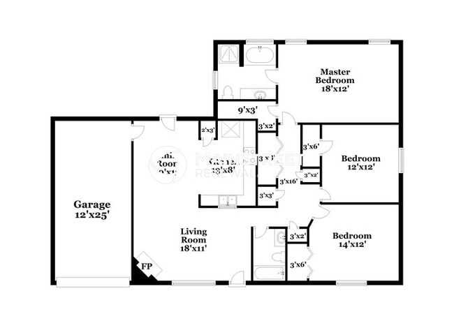 Foto del edificio - 3 Bedroom Pet-Friendly Home in Riverdale, GA with Main Street Renewal