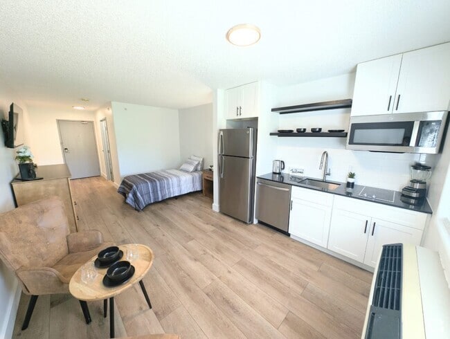 Large Studio - Model - Oxbow Apartments