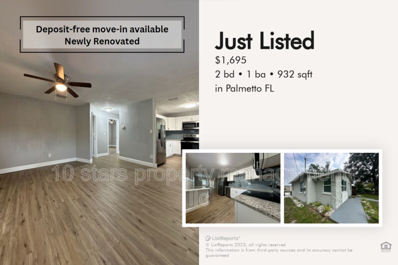 302 29th St E, Palmetto, FL 34221 House Rental in Palmetto, FL