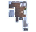 Studio Floor Plan S35 676 2C