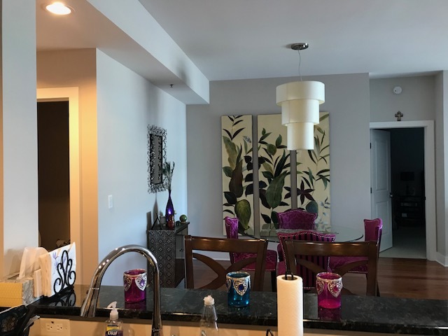 Dining Room from Kitchen - 140 W Franklin St