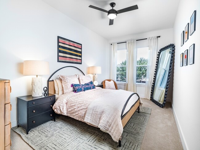 Rest easy in the tranquil comfort of your Modera Trinity apartment bedroom, where relaxation meets style. - Modera Trinity