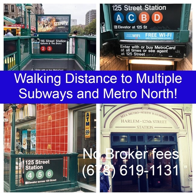 Convenient Location - 149 W 120th St Apartments