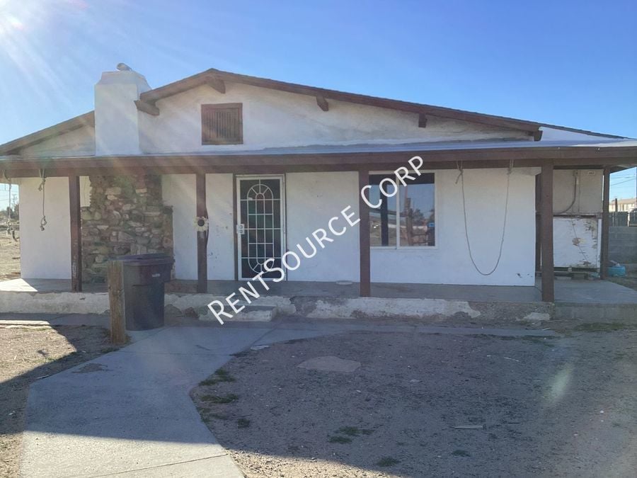 3 Bedroom 1 Bath Single Family Home House Rental in Barstow, CA