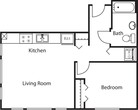 1 Bedroom K