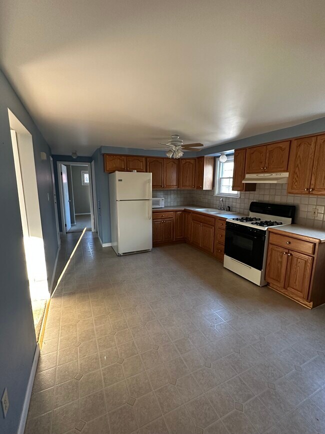 Entrance to apartment and kitchen - 117 Klinger Ave