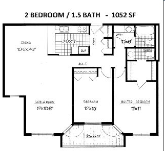 2HAB/1.5BA - Bridgeway