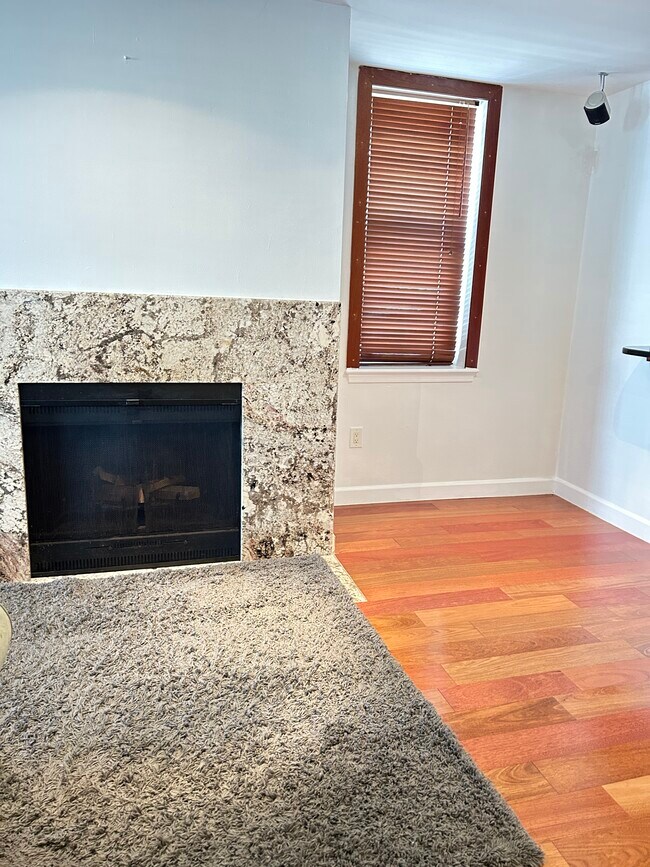 Sala de estar - Chimenea - 118 Bates St NW