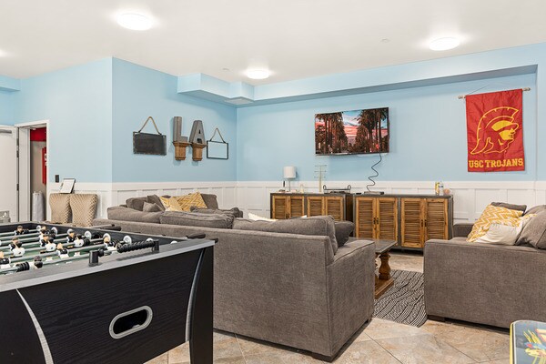 Sala de juegos - The Row House