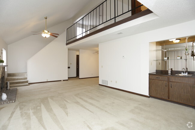 Sala de estar - Lincoln Meadows Apartments