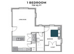 1 Bed, 1 Bath Model