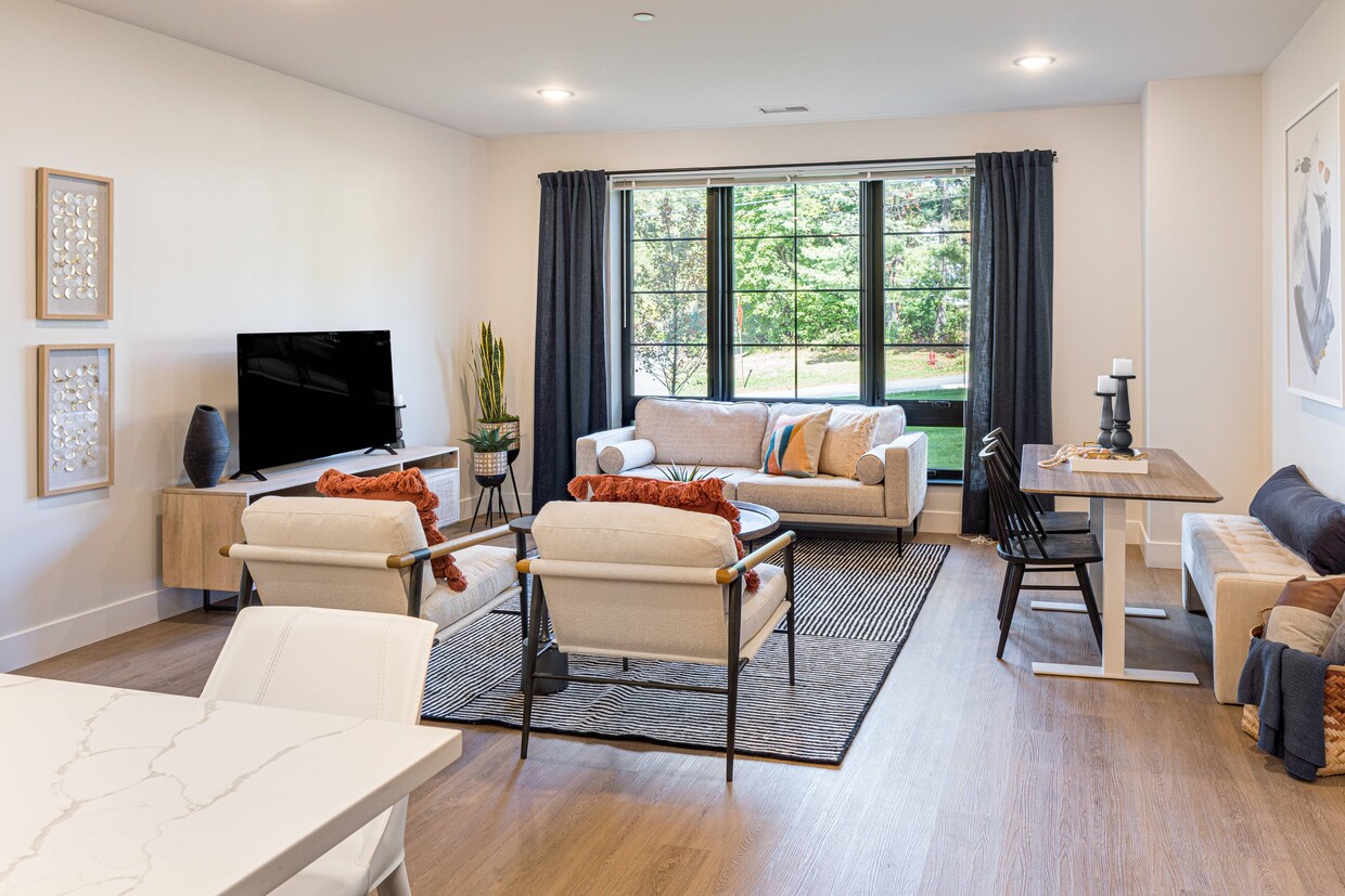 A welcoming space for relaxation and everyday living. - Fulton Landing