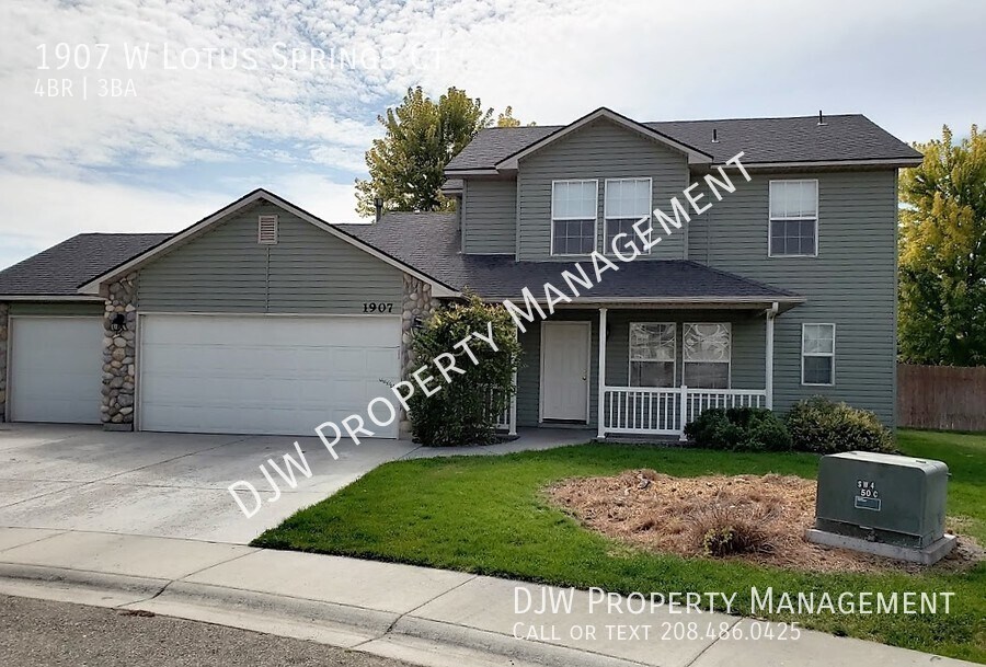 Great South Nampa Home In A Quiet CulDeS... House Rental in Nampa