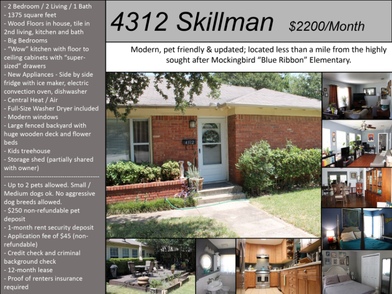 Foto principal - 4312 Skillman St