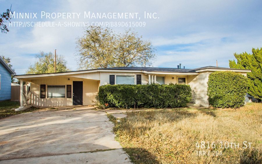 4816 10th St, Lubbock, TX 79416 House Rental in Lubbock, TX