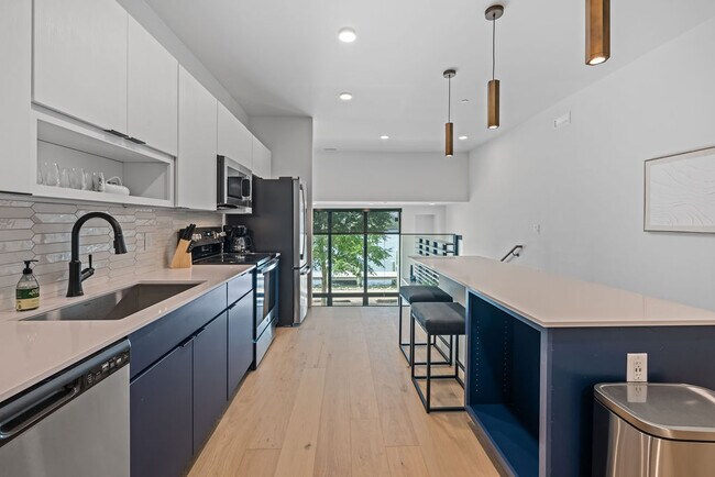 Cocina amueblada - Mackson Corners Apartments