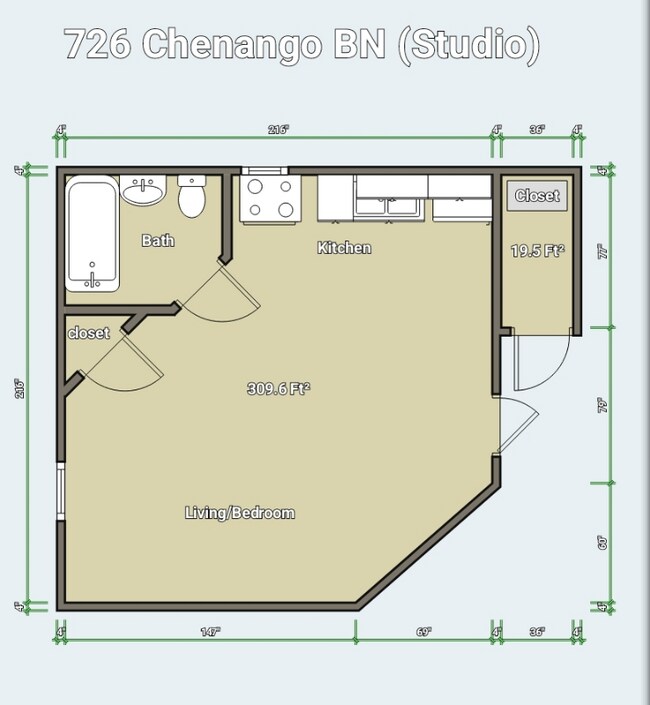 Foto del edificio - 726 Chenango St