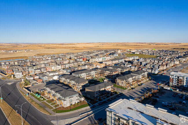Aerial Photo - Essential Livingston Townhomes