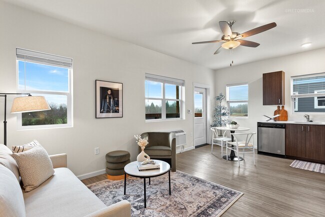 Verda Crossing | Two Bedroom Living Room - Verda Crossing
