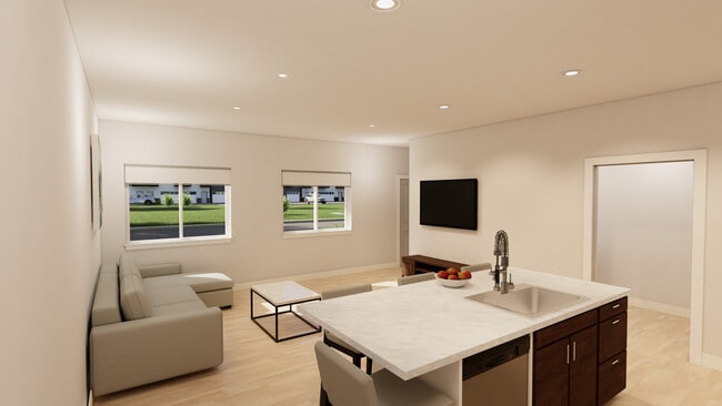 1580 Main Rendering - 1580 Main Apartments