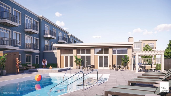 Wellness Terrace - Featuring Outdoor Pool, Hot Tub, Sauna, Grilling Stations, and Pergolas - Trader's Way