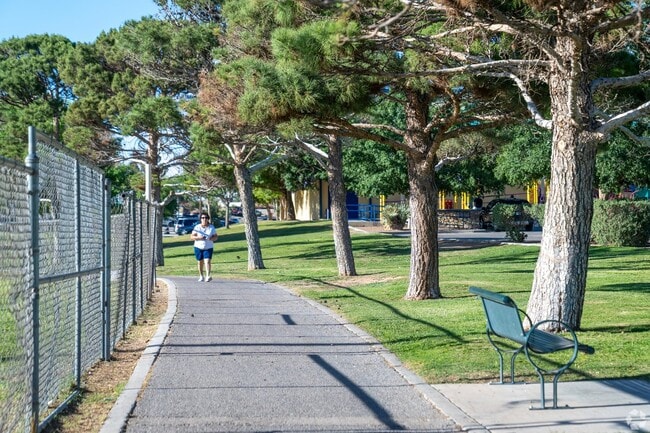 Marty Robbins Park is close and full of trails.