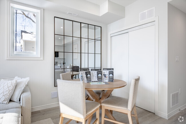 2BR, 1BA - 773SF - Dining Room - Chorus Apartments