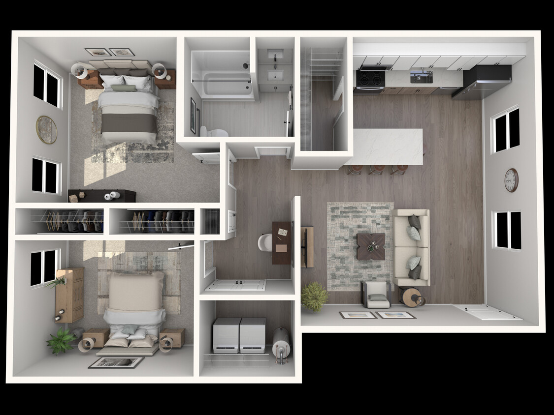 Floorplan - 3 Davis