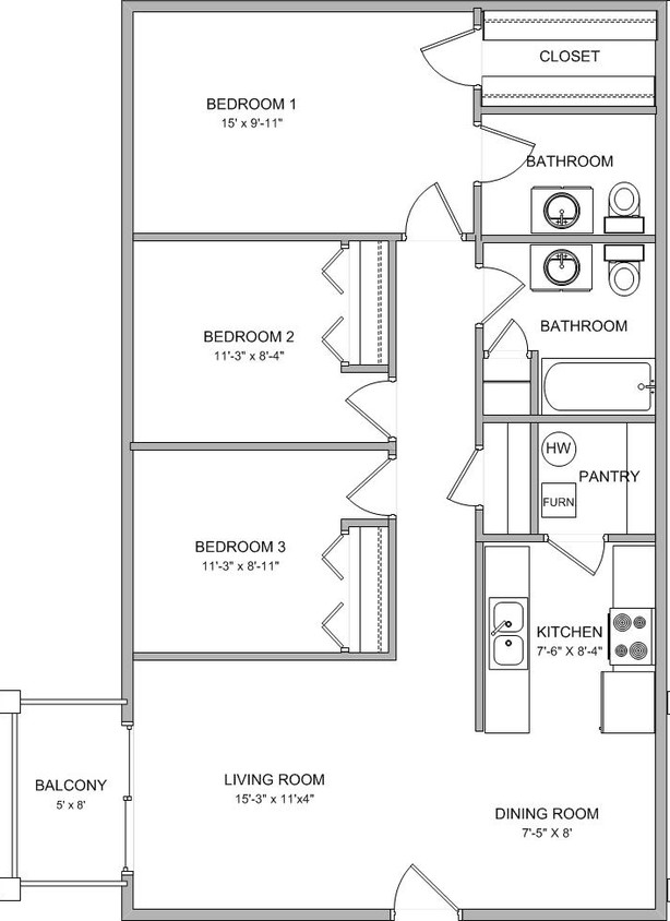 3BR/2BA - Sedalia Heights