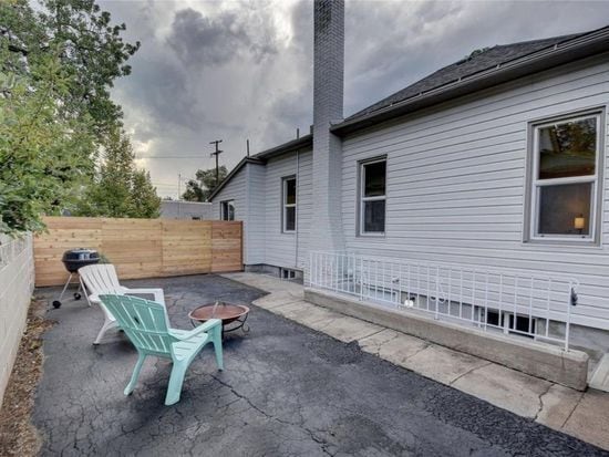 Side Yard and Private Entrance - 151 Grove St