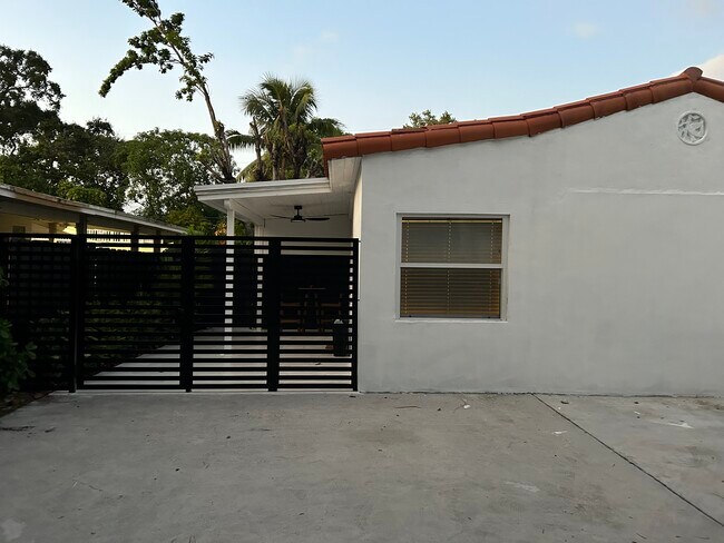 Gated entrance - 4771 SW 7th St