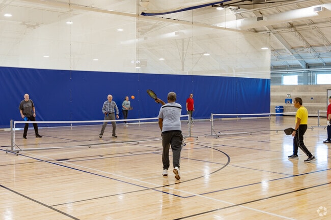 Bolingbrook Park District hosts pickleball at Pelican Harbor Aquatic Park and Popular Park.