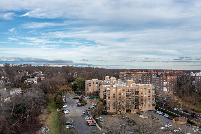 Aerial Photo - The Carlton House at Larchmont