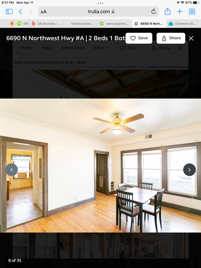 Dining room - 6684 N Northwest Hwy
