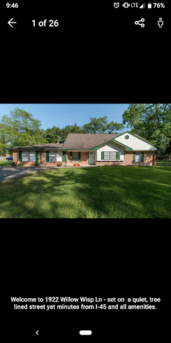 Front of the house. There are 4 units. - 1922 Willow Wisp Ln