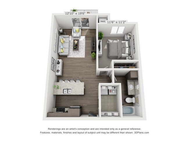 Interior Photo - Silverthorne Flats - Bldg 1
