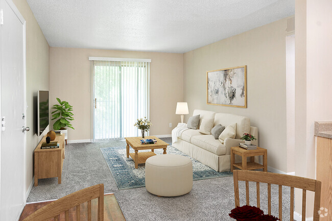 Spacious Living Room - Cottonwood Creek