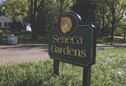 Signage - Seneca Gardens Apartments