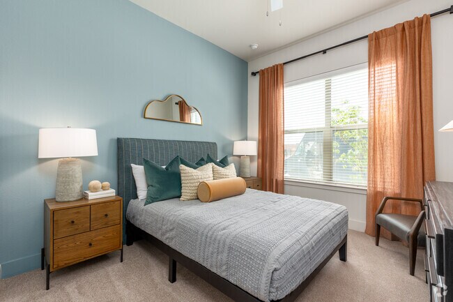 2BR, 2BA - 1,055SF | B1 - Bedroom - The Mill Old Town