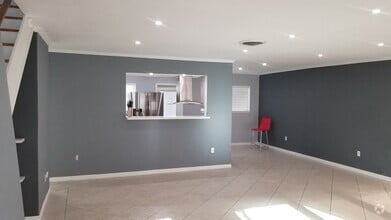 Living Room - Kitchen View - 800 Raymond St