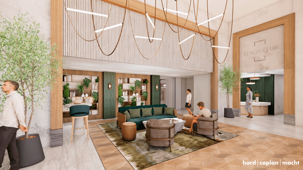 Coming Soon! Newly Renovated Lobby At Lenox Club - Lenox Club