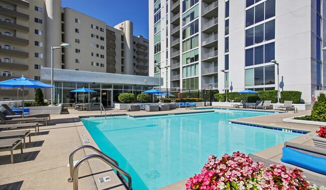 Go for a swim in the year-round heated pool - Mezzo Apartments