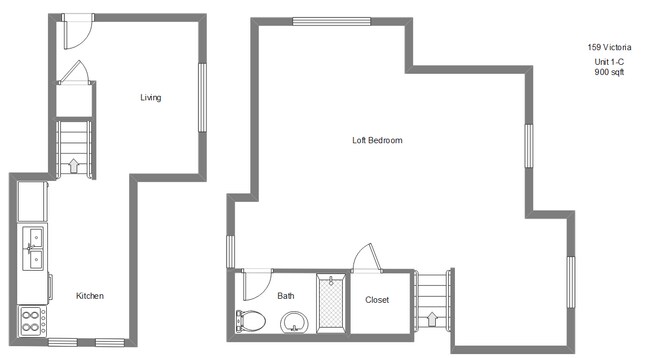 Photo du bâtiment - Cool Loft By Kitchener GO Station