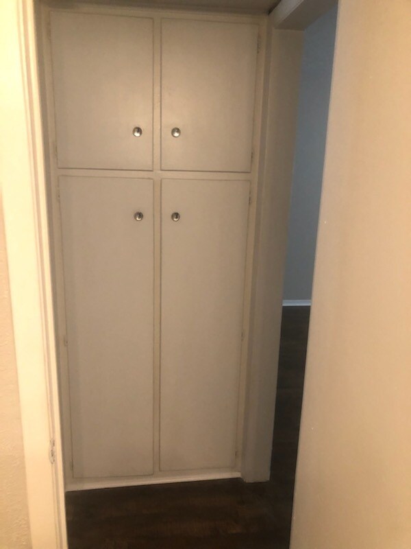 Pantry with closet space for storage - 801 N Center St