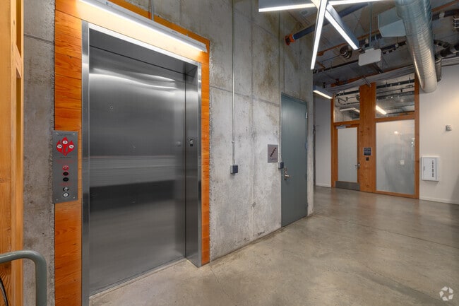 Elevator access - The Lower Burnside Lofts