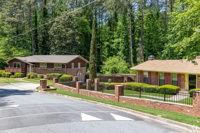 Greenbriar residential streets are quiet and perfect for daily walks.