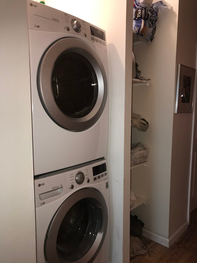 Washer dryer in living level (second floor) - 3626 10th St NW