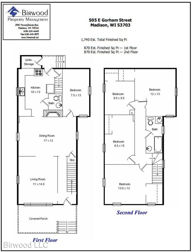 Building Photo - 5 br, 1.5 bath House - 505 E Gorham St