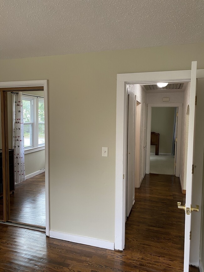 Hallway with built in cabinets - 408 S Chestnut St